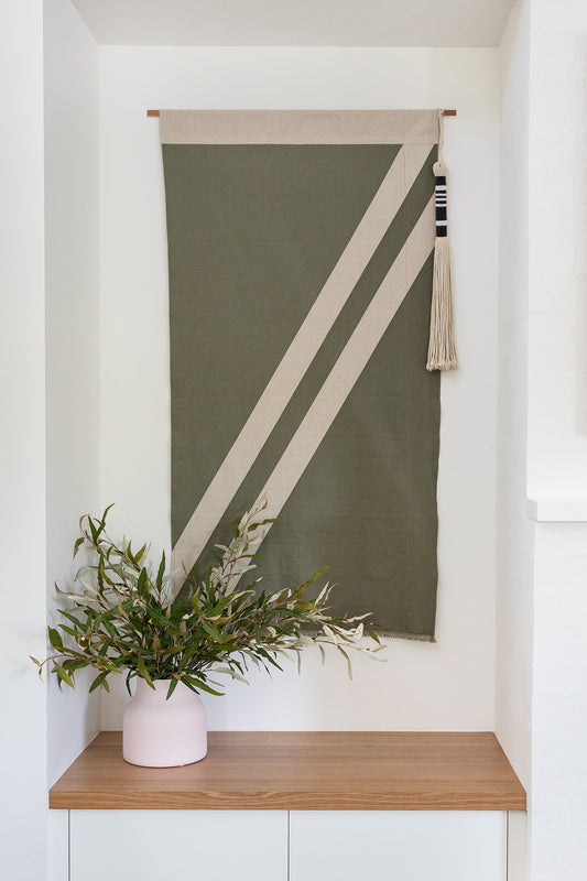 Sage Banner + Tassel Combo