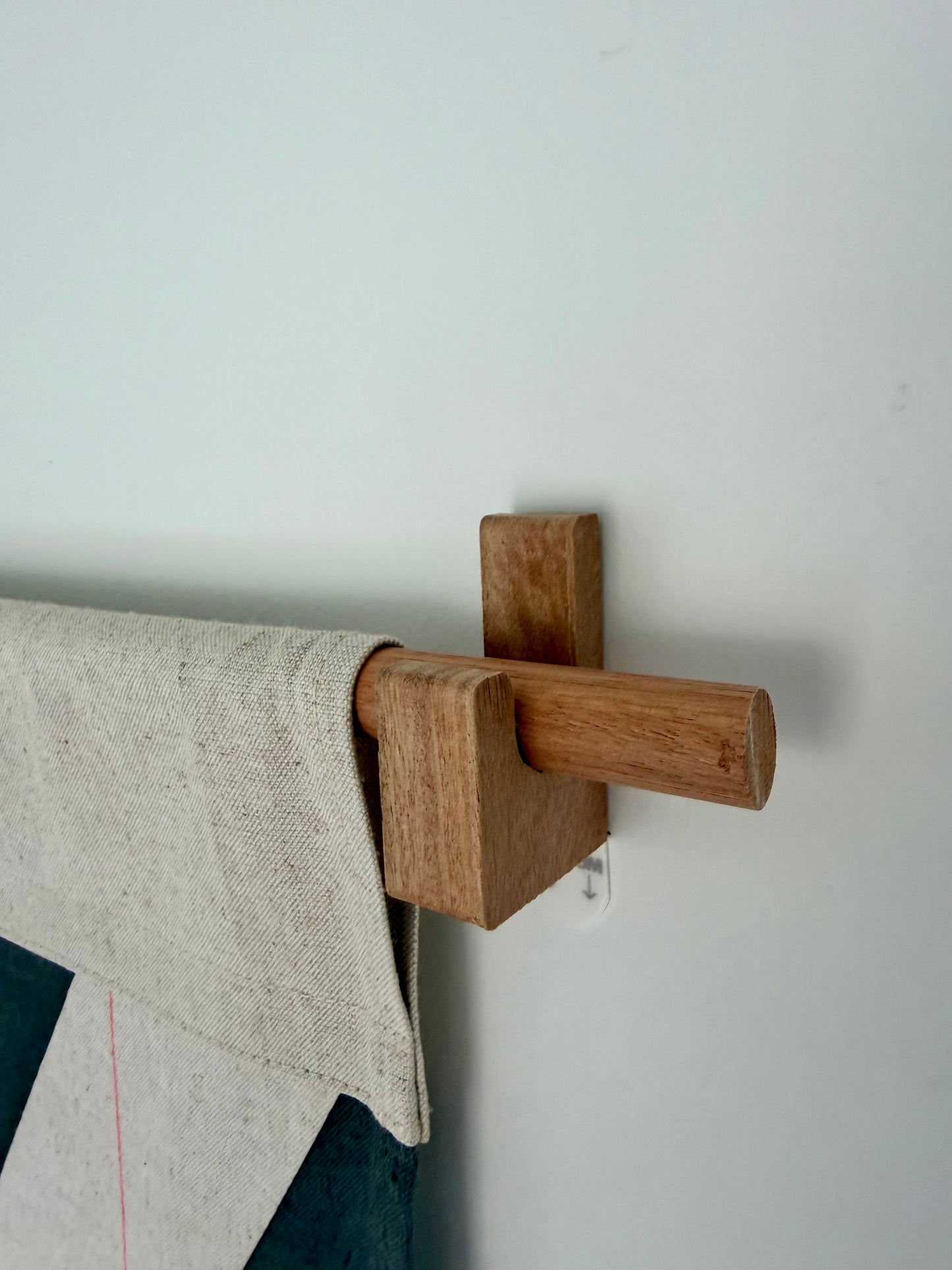 Timber adhesive hook