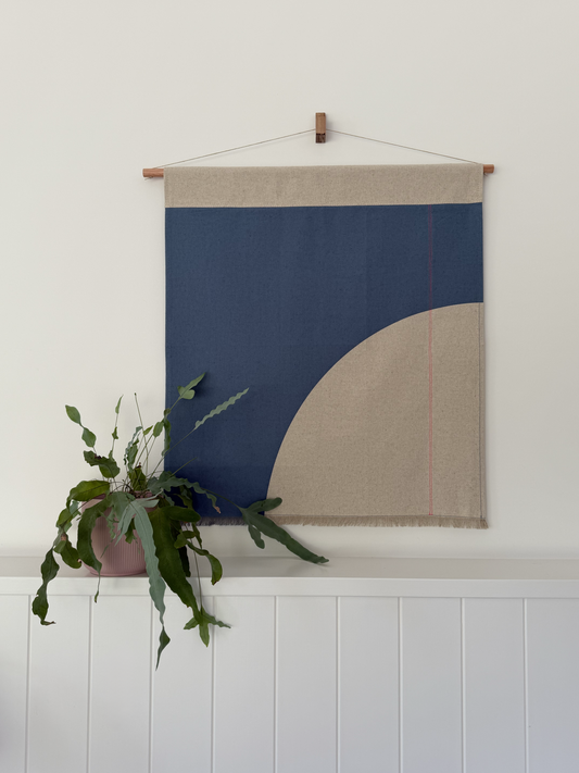 Square Banner in Ocean