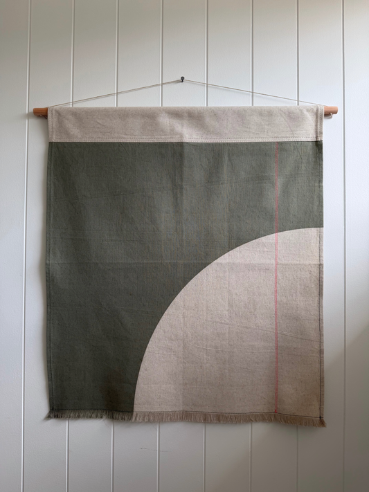 Square Banner in Sage